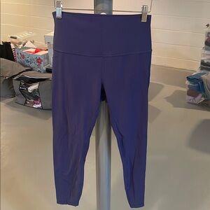 Lululemon dark blue align graphic edition 25”